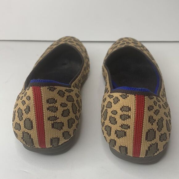 Rothy’s Retired leopard print round toe flats - Picture 3 of 7